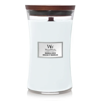 Imagen de WoodWick Scented Candle Large Magnolia Birch 18 cm / ø 10