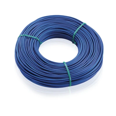 Imagen de Leifheit cuerda de tender 62 m, recambio color azul, apta para todos los modelos Linotrend, alta calidad y resistente a las rayos UV.