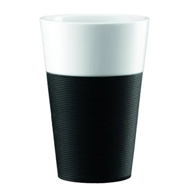 Imagen de Bodum Set Tazas de Porcelana, Negro, 0,6 litros, 2