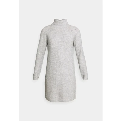 Imagen de Pieces Pcellen LS HIGH NECK NOOS BC Vestido de punto, Mujer, Talla: Large, Light grey melange