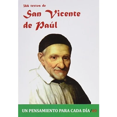 Imagen de 366 Textos de San Vicente Paul (Un pensamiento para cada día)