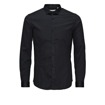 Imagen de Jack &amp; Jones Camisa elegante, Hombre, Talla: Small, Black