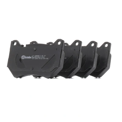 Imagen de BREMBO P 85 177 Juego de pastillas freno preparado para indicador desgaste Chapa antichirridos sin accesorios AUDI: Q5, Q5 SUV Sportback