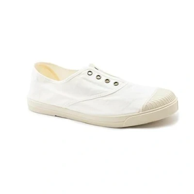 Imagen de Natural World Eco Zapatillas Hombre de algodón orgánico y Caucho Color Blanco 3102