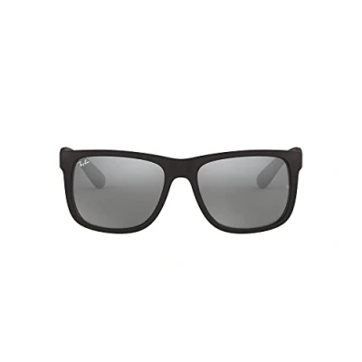 Imagen de Rayban Justin RB4165 Gafas de sol Unisex, Negro (Gris 622/6G), 55 mm