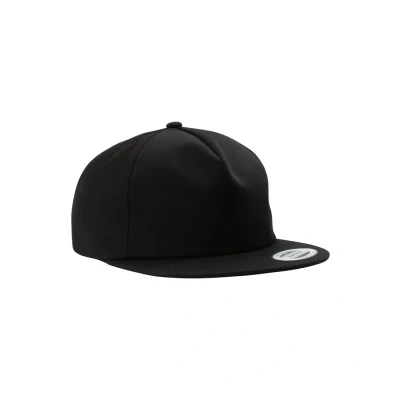 Imagen de Flexfit Unstructured 5PANEL Snapback Gorra, Talla: One Size, Black