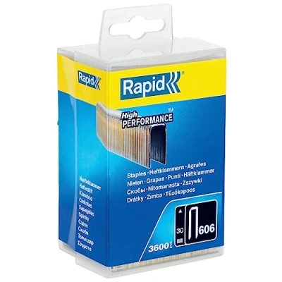 Imagen de Rapid 40303096 no. 606 graffe a dorso stretto 30 mm, acciaio