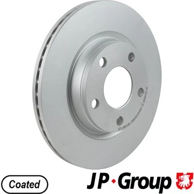 Imagen de JP GROUP 1163112600 Disco de freno 280 22 5 ventilado revestido AUDI: A4 B7 Berlina, B6 Avant, SEAT: Exeo ST, Berlina