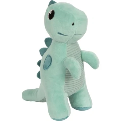 Imagen de small foot Peluche Dinosaurio Verde Dino 17 cm, Felpa Tejido de Pana, Ayuda para Dormir bebés, niños pequeños, 12686