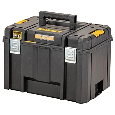 Imagen de DEWALT DWST83346 1 Caja de herramientas profunda VI TSTAK, Volumen 44 litros, Combinable con otras cajas IP54