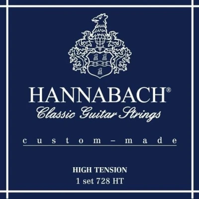 Imagen de Hannabach Cuerdas de guitarra clásica Serie 728 High Tension Custom Made Juego 728HT