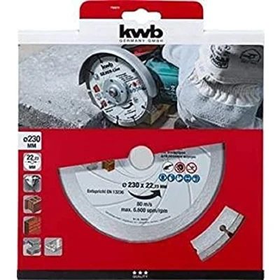 Imagen de KWB 49796870 Disco diamante para hormigon D.230 mm
