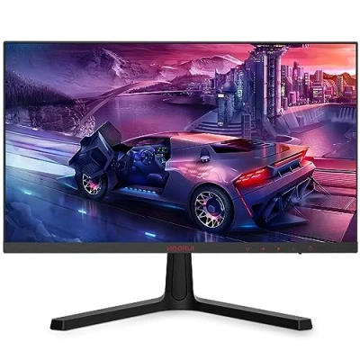 Imagen de KOORUI Monitor Gaming de 24&quot; FHD 165Hz 1920X1080, VA LED 16:9, ZeroFrame, AdaptiveSync, 1ms MPRT, DCI P3 85% 2 HDMI, DP, Audio out, 24E4