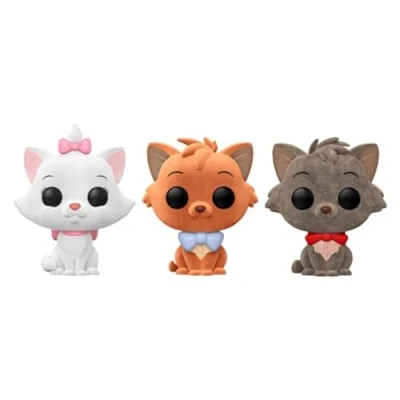 Imagen de Funko Pop! Disney The Aristocats 3 Pack (Flocked) Walmart Exclusive