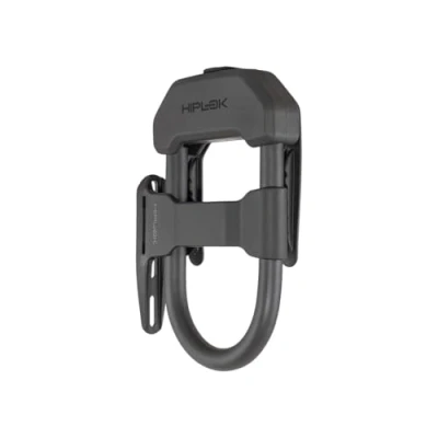 Imagen de Hiplok DX with FRAME CLIP, Candado de horquilla, Unisex, ALL BLACK, Área cierre: 15 cm x 8,5