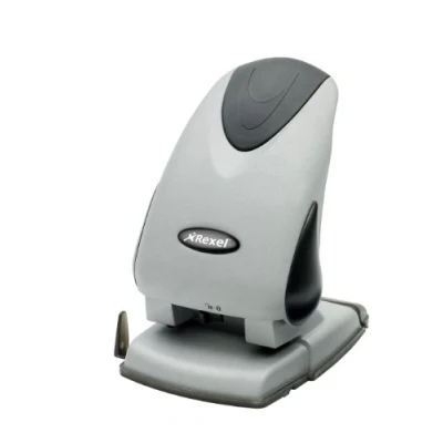 Imagen de REXEL 2100982 Taladro 2 agujeros gama PREMIUM modelo P265 color plata/negro