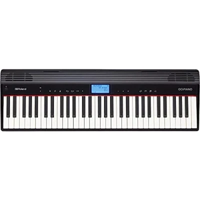 Imagen de Piano digital Roland Go:Piano Go 61P — Conexión inalámbrica con smartphone, negro