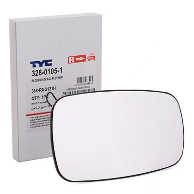 Imagen de TYC 328 0105 1 Cristal de Espejo derecha RENAULT: CLIO III Grandtour, SCENIC 2, 3