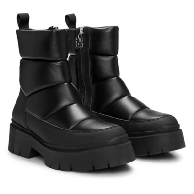 Imagen de HUGO KRIS NAPU Botas para la nieve, Hombre, Talla: 38, Black Zapatos