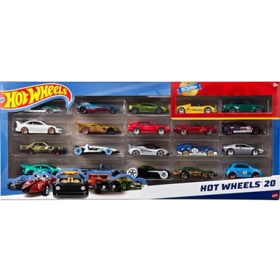 Imagen de Hot Wheels Pack de 2 vehiculos, Coches Juguetes, Modelos Surtidos (Mattel H745)