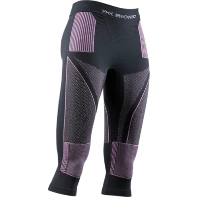 Imagen de X Bionic Energy Accumulator 4.0 Pants 3/4 Women Capa De Base Pantalones Funcionales, Mujer, Charcoal/Magnolia, M