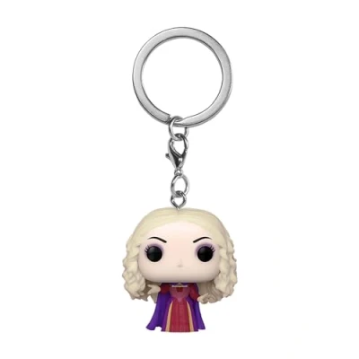 Imagen de Funko Pop! Keychain: Disney Hocus Pocus 2 Sarah Sanderson (Smoke) Minifigura de Vinilo Coleccionable Llavero Original Relleno Calcetines Idea Regalo Mercancia Oficial Movies Fans