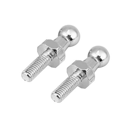 Imagen de Yctze para rotule verin carburetor linkage 2 piezas de perno prisionero bola, bola acero inoxidable coche M6 ​​para puntales gas capó