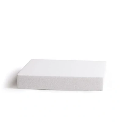 Imagen de DECORA POLYSTYRENE Square 20X20X5H CM Cuadrado de poliestireno, 20 x 5 cm, Polistirolo, Hueso