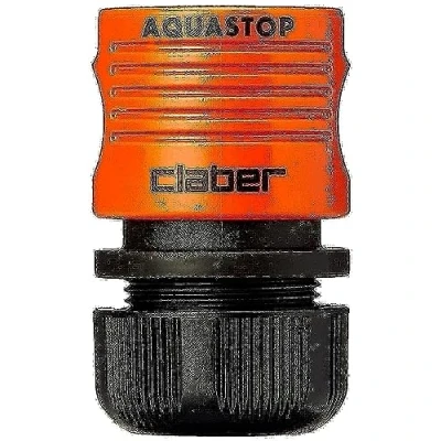 Imagen de Claber Conector automático Aqua Stop, para Manguera de 1/2&quot; (15 mm)