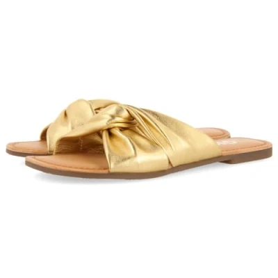 Imagen de Gioseppo Estilo PALA Agira Sandalias planas, Mujer, Talla: 37, Oro oscuro Zapatos