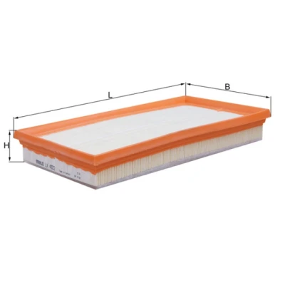 Imagen de MAHLE ORIGINAL LX 4922 Filtro de aire 44 154 302 Cartucho filtrante JEEP: Compass, Renegade SUV, FIAT: 500X