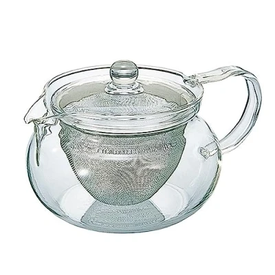 Imagen de Hario Green Tea All Glass Pot Japanese Cha Kyusu Maru 450ml (japan import)