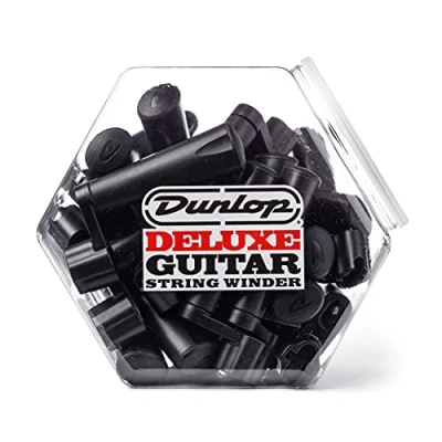 Imagen de JIM DUNLOP Frasco de 24 Torno Mecánico, Deluxe, Plástico, Negro
