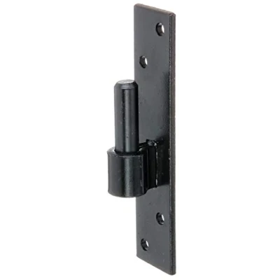 Imagen de Alberts 306694 Abrazadera en la placa, Forma del sur de Alemania con gancho DI o DII, Barniz inmersión negro, Ø entre eje 16 mm, Pletina 180 x 40 mm