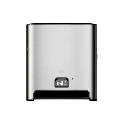 Imagen de Tork Matic 460001 Dispensador de rollos toallas mano con sensor intuición, dispensación única, color acero