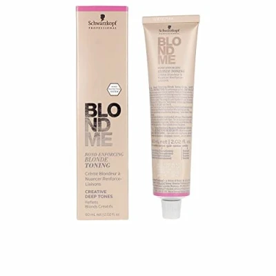 Imagen de Schwarzkopf Blondme Toning Intense (DT) Leche Achocolatada 60 ml, Estándar, Único