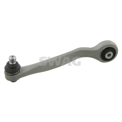 Imagen de SWAG 30 92 7265 Barra oscilante, suspensión de ruedas con apoyo Eje delantero, izquierda, posterior, arriba Brazo oscilante transversal Aluminio