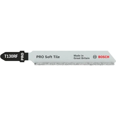 Imagen de Bosch Professional 3x Hojas de Sierra calar T 130 RF Special for Ceramics (para Baldosas blandas, accesorios calar)