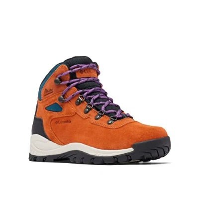 Imagen de Columbia Newton Ridge Plus Waterproof Amped, Zapatos para Senderismo Mujer, Cedro Nightwave, 36 EU