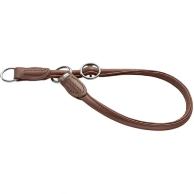 Imagen de Hunter Espectáculos con Collar Round &amp; Soft 45/10 de níquel Piel Merina, D Colour marrón