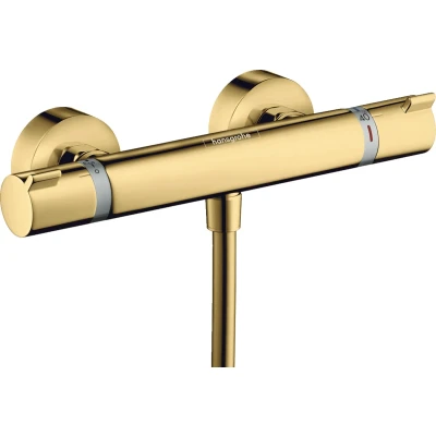 Imagen de Hansgrohe Ecostat Termostato de ducha Comfort visto, color oro pulido, 13116990