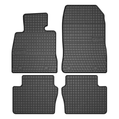Imagen de FROGUM 547167 Juego de alfombrillas suelo Caucho delante y detrás 4 negro Adaptado MAZDA: 2 Hatchback