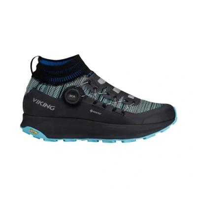 Imagen de Viking Ce​r​r​a​ Sp​e​e​d​ Mi​d​ GTX, Zapatos para Caminar, Unisex adulto, Black/Aqua, 45 EU