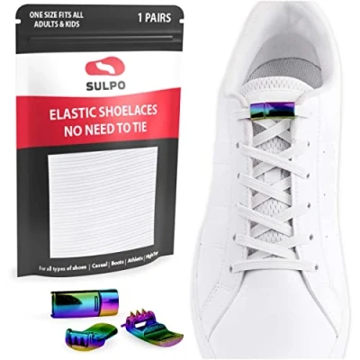 Imagen de SULPO Cordones de Silicona Sin Necesidad Atar Planos con Cerradura Magnética