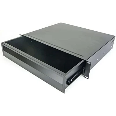 Imagen de Adam Hall 19&quot; Parts 874 E 02 A Cajón de rack ERGO 2 U aluminio