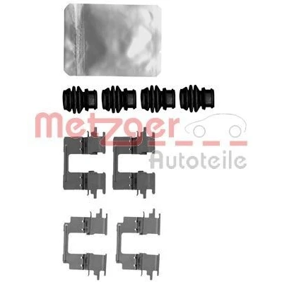 Imagen de METZGER 109 1896 Kit de accesorios, pastillas frenos MITSUBISHI: ASX SUV, OUTLANDER 3, MAZDA: 6 Familiar