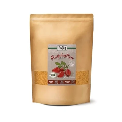 Imagen de Biojoy Polvo de Escaramujo BÍO (1,5 kg), Frutos Rosa Canina en polvo, sin aditivos, natural