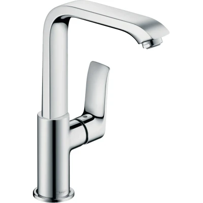 Imagen de Hansgrohe 31081000 Metris grifo monomando de lavabo, 230mm sin vaciador automático, cromo