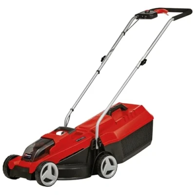 Imagen de Einhell Cortacésped inalámbrico GE cm 18/32 Li Solo Power X Change (18 V, 32 de Ancho Corte, hasta 180 m², sin escobillas, Cesta Hierba 25 L, Altura Corte 30 70 mm, batería)