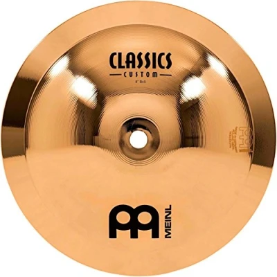 Imagen de Meinl Cymbals Classics Custom Brilliant Plato de Bell / Campana 8 pulgadas (20,32cm) Platillos Batería Bronce B12, Acabado Brillante (CC8B B)